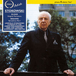 Album cover of Elgar: Enigma Variations - Brahms: Symphony No. 1