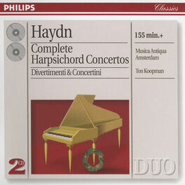 Album cover of Haydn: Complete Harpsichord Concertos; Divertimenti etc.