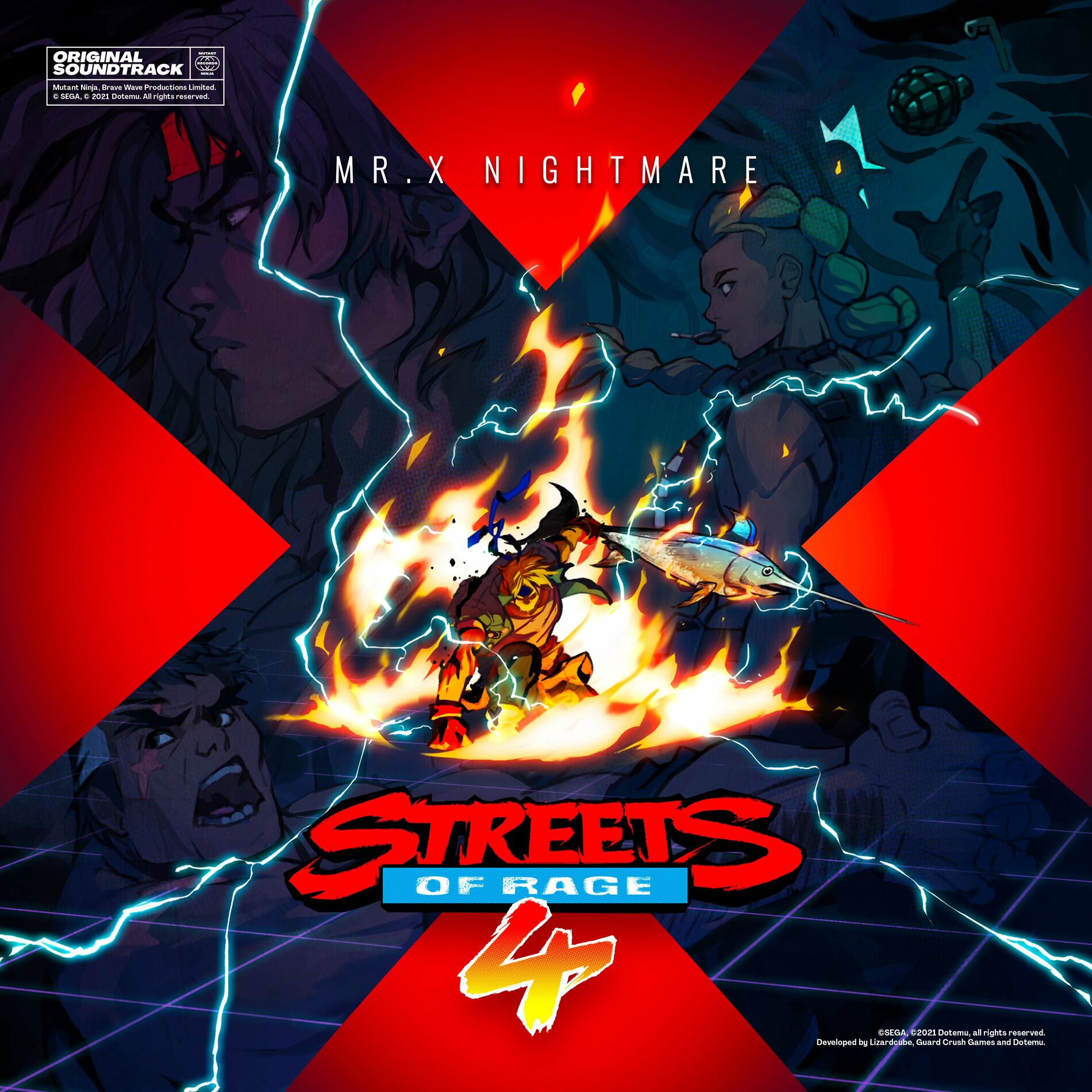 Tee Lopes - Streets of Rage 4: Mr. X Nightmare (Original Game Soundtrack):  тексты и песни | Deezer