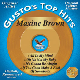 Album cover of Maxine Brown - Extended Play - Gusto's Top Hits