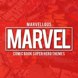Album cover of Marvellous Marvel - Comic Book Super Hero Themes