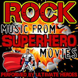 Album cover of Rock Music from Superhero Movies