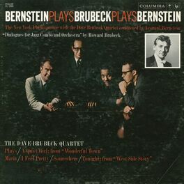 Album cover of Bernstein Plays Brubeck Plays Bernstein