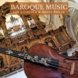 Album cover of Baroque Music for Studying & Brain Power