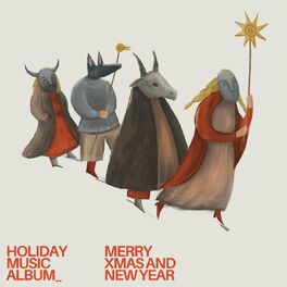 Album cover of holiday music album_ - merry xmas and new year