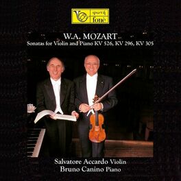 Album cover of Mozart: Sonatas for Violin and Piano KV 526, 296, 305