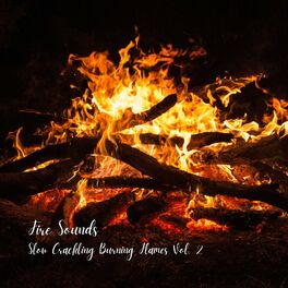 Album cover of Fire Sounds: Slow Crackling Burning Flames Vol. 2