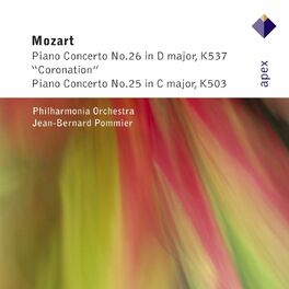 Album cover of Mozart: Piano Concertos Nos. 25, K. 503 & 26, K. 537 