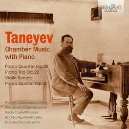 Album cover of Taneyev: Chamber Music with Piano