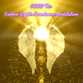 Album cover of 8888Hz Golden Light Abundance Meditation