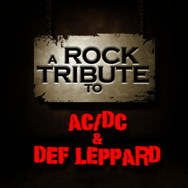 Album cover of A Rock Tribute to AC/DC and Def Leppard