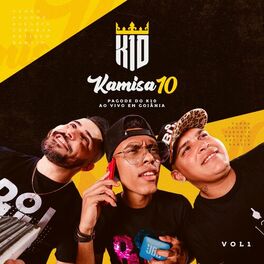 Album cover of Pagode do K10 (Ao Vivo em Goiânia), Vol. 1 (Ao Vivo)