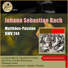 Album cover of Johann Sebastian Bach - Matthäus-Passion, BWV 244 (Recorded Leipzig, Thomaskirche 1941)