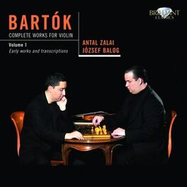 Album cover of Bartok: Complete Works for Violin, Vol. 1