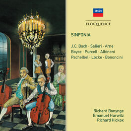 Album cover of Sinfonia - Salieri, J.C. Bach, Arne, Purcell, Albinoni, Pachelbel
