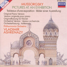 Album cover of Mussorgsky: Pictures at an Exhibition (piano version & orchestration)