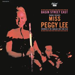 Album cover of Basin Street Proudly Presents MIss Peggy Lee (Live)
