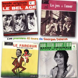 Album cover of Les premiers super 45 tours de Georges Delerue (Original Movie Soundtrack)