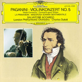 Album cover of Paganini: Violin Concerto No.5; La Primavera; Maestosa Sonata sentimentale