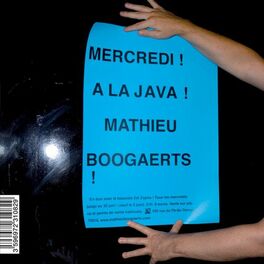 Album cover of Mathieu Boogaerts ! En concert ! À la Java !
