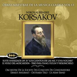 Album cover of Obras Maestras de la Música Clásica, Vol. 13 / Nikolai Rimski-Korsakov