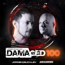 Album cover of Damaged 100 mixed by Jordan Suckley & Alex Di Stefano