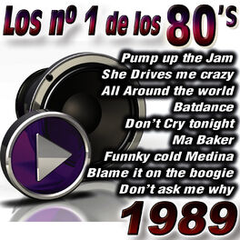 Album cover of Los no. 1 de los 80'S (1989)