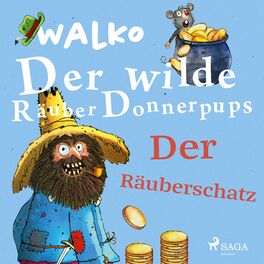 Album cover of Der wilde Räuber Donnerpups – Der Räuberschatz