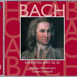 Album cover of Bach, JS : Sacred Cantatas BWV Nos 22 - 25