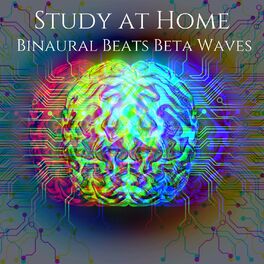 Album cover of Study at Home: Binaural Beats Beta Waves Music for Focus, Memory and Concentration