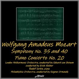 Album cover of Mozart: Symphony NO. 35 and 40 - Piano Concerto NO. 20 (Live)
