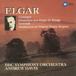 Album cover of Elgar: Enigma Variations, Introduction & Allegro, Serenade for Strings & Cockaigne Overture