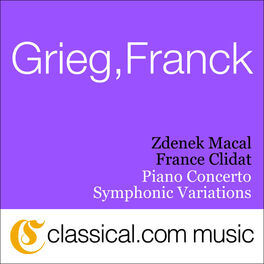 Album cover of Edvard Grieg, Piano Concerto In A Minor, Op. 16