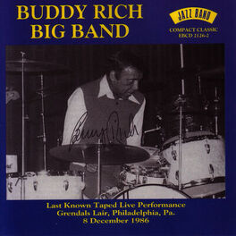 Album cover of Buddy Rich Big Band - Grendal Lair, Philadelphia, Pa - 8 December 1986