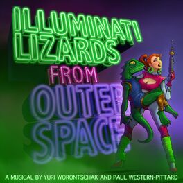 Album cover of Illuminati Lizards from Outer Space