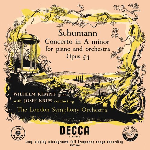 Wilhelm Kempff - Schumann: Papillons; Arabeske; Piano Concerto (Wilhelm ...