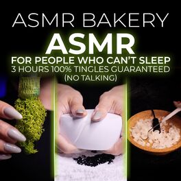 Album cover of ASMR for People Who Can’t Sleep, 3 Hours 100% Tingles Guaranteed (No Talking)