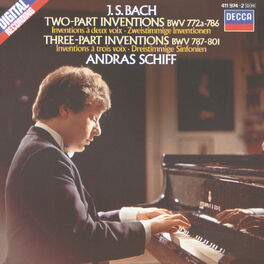 Album cover of Bach, J.S.: Two and Three Part Inventions