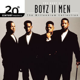 Album cover of The Best Of Boyz II Men 20th Century Masters The Millennium Collection