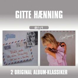 Album cover of Gitte Haenning - 2 in 1 (Bleib' noch bis zum Sonntag / Berührungen)
