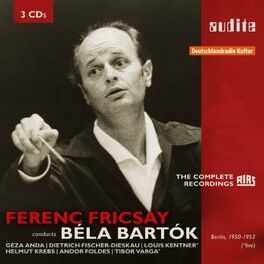 Album cover of Ferenc Fricsay conducts Béla Bartok - The early RIAS recordings (live and studio recordings from Berlin, 1950-1953)