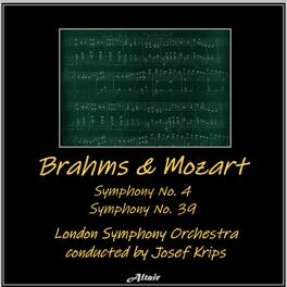 Album cover of Brahms & Mozart: Symphony NO. 4 - Symphony NO. 39