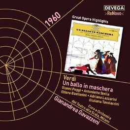 Album cover of Verdi: Un ballo in maschera (Highlights)