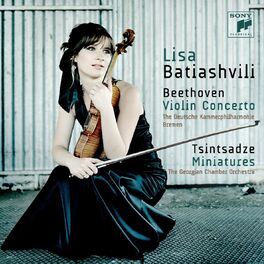 Album cover of Beethoven: Violin Concerto in D Minor, Op. 61 - Tsintsadze: Miniatures