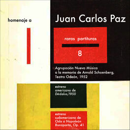 Album cover of Raras Partituras 8 - Homenaje a Juan Carlos Paz
