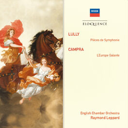 Album cover of Lully: Pièces de Symphonie; Campra: L'Europe Galante