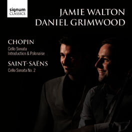 Album cover of Chopin & Saint-Saëns Cello Sonatas
