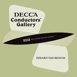 Album cover of Conductor's Gallery, Vol. 16: Eduard van Beinum