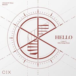 Album cover of CIX 4th EP Album ‘HELLO’ Chapter Ø. Hello, Strange Dream