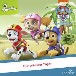 Cartoon Bilder von weißen Tigern